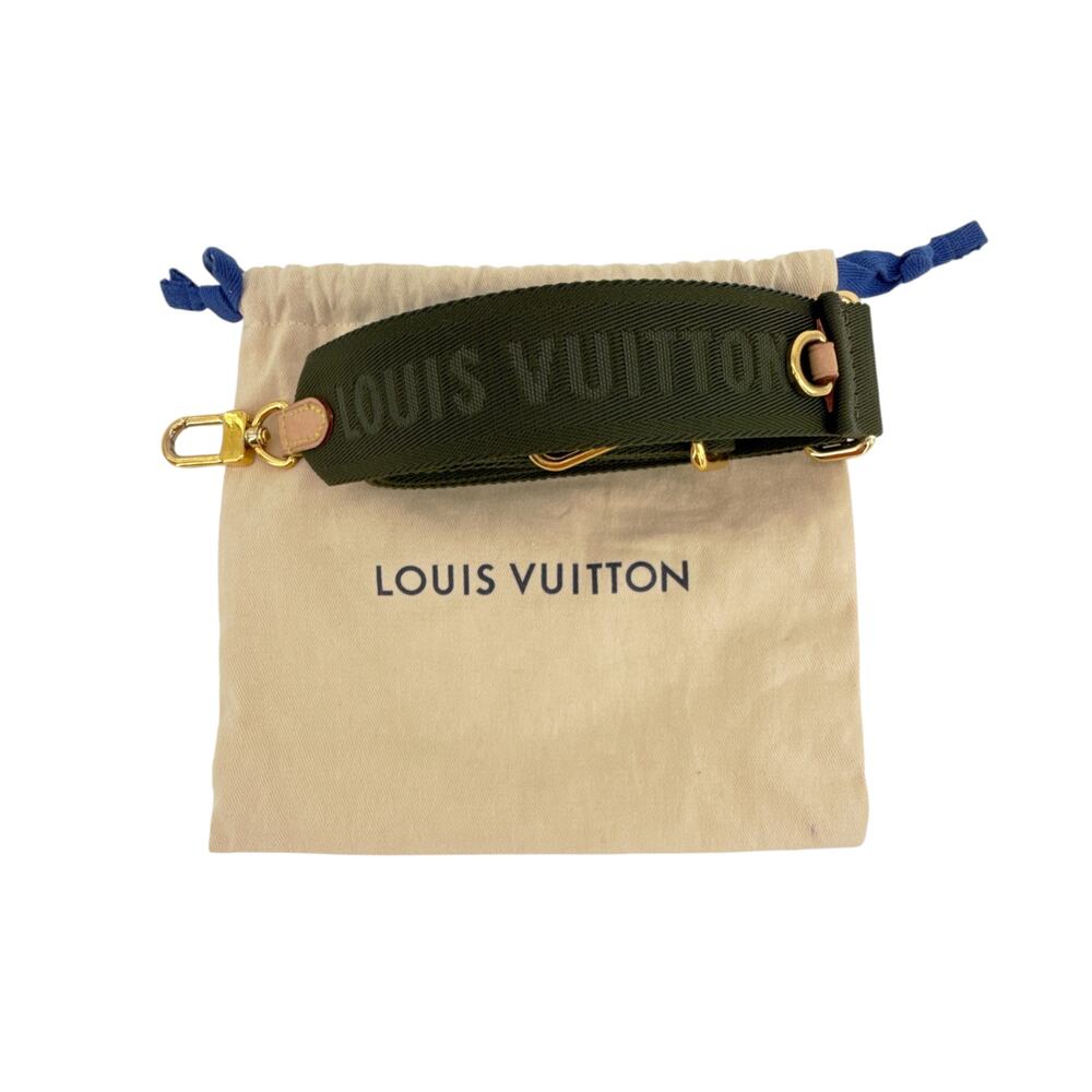 LOUIS VUITTON Bandoulière Strap in Khaki - Picture 7 of 15
